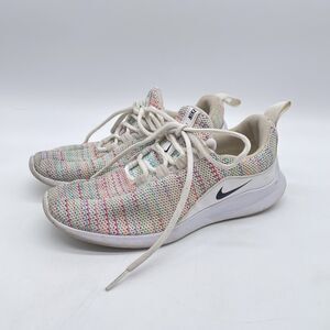 Nike Downshifter 9 GS Multicolor Flyknit Running Shoes Size 4Y EU36 BQ7561-100